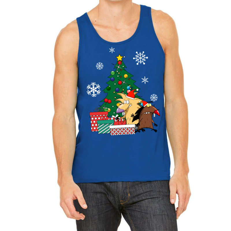 Angry Beavers Around The Christmas Tree Tank Top by deevdrahax | Artistshot