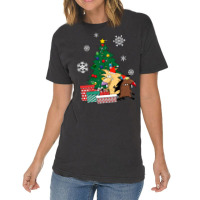 Angry Beavers Around The Christmas Tree Vintage T-shirt | Artistshot