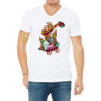 Strangemetroid V-neck Tee | Artistshot