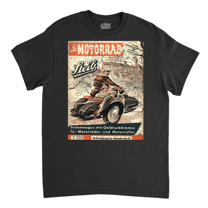 Vintage Sidecar Classic T-shirt by eduriaquetz2 | Artistshot