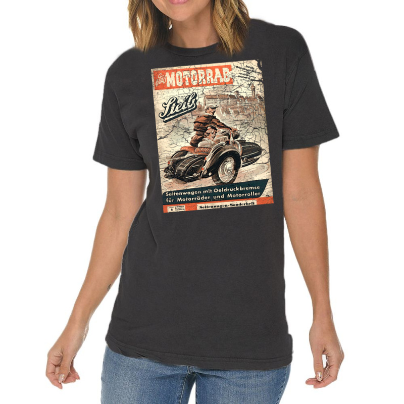 Vintage Sidecar Vintage T-Shirt by eduriaquetz2 | Artistshot