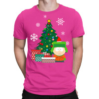 Kyle Around The Christmas Tree South Park T-shirt | Artistshot