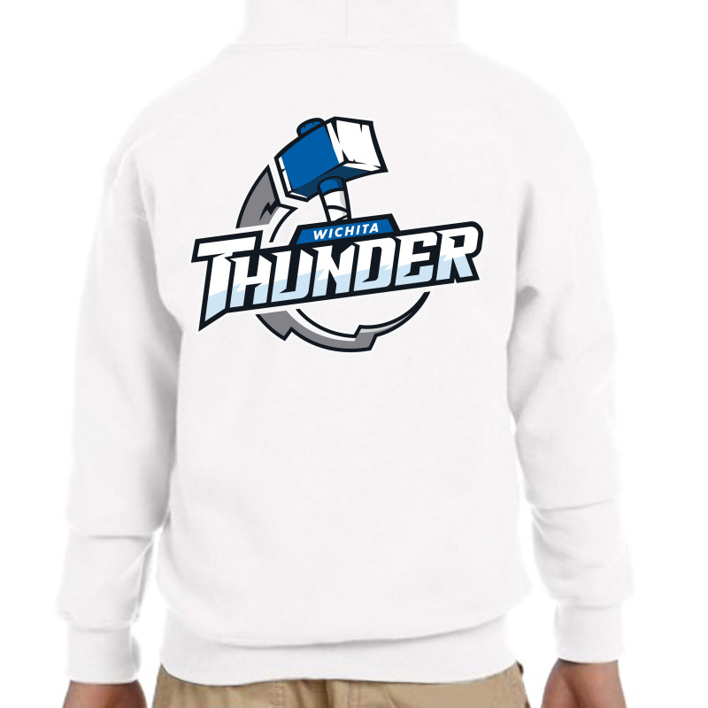 Wichita Thunder Youth Zipper Hoodie by afsheen | Artistshot