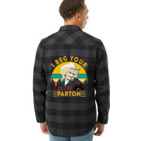 Graphic I Beg Your Parton Xmas Gift Fan Flannel Shirt | Artistshot