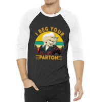 Graphic I Beg Your Parton Xmas Gift Fan 3/4 Sleeve Shirt | Artistshot