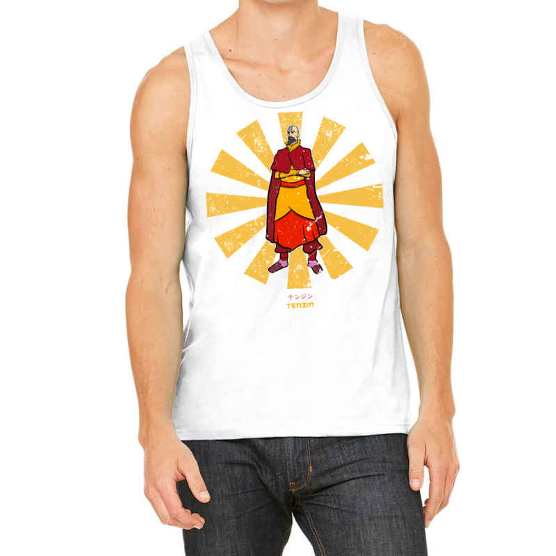 Tenzin Retro Japanese Avatar Tank Top | Artistshot