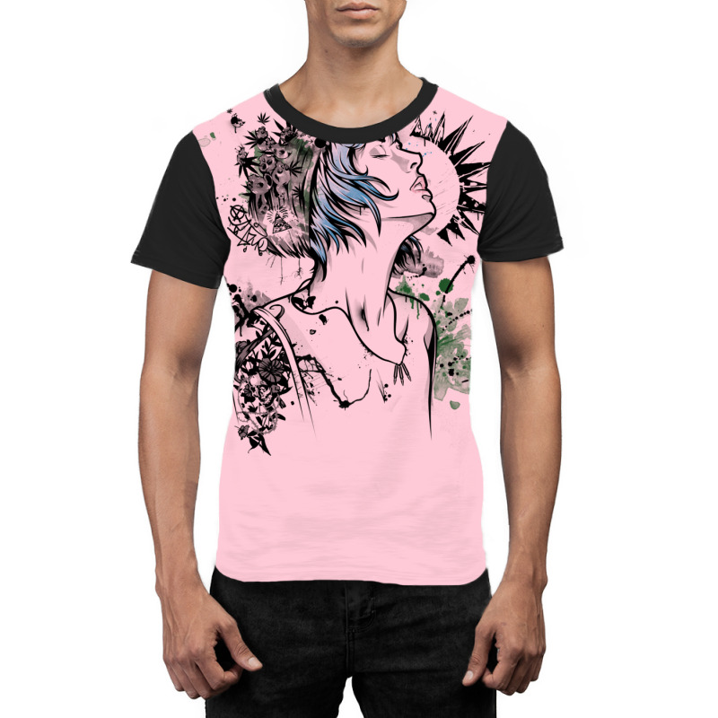 Life Is Graffiti   Chloe Graphic T-shirt | Artistshot