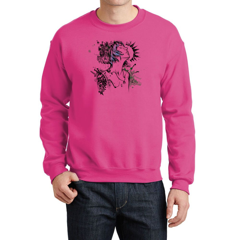 Life Is Graffiti   Chloe Crewneck Sweatshirt | Artistshot