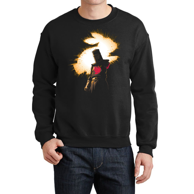 The Black Knight Rises Crewneck Sweatshirt | Artistshot