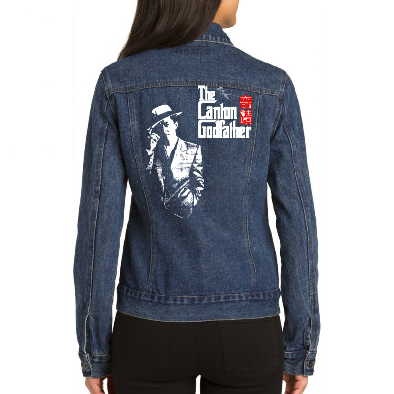 The Canton Godfather Ladies Denim Jacket | Artistshot