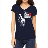 The Canton Godfather Women's V-neck T-shirt | Artistshot