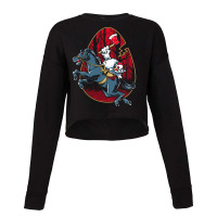 The Eggless Horseman Cropped Sweater | Artistshot