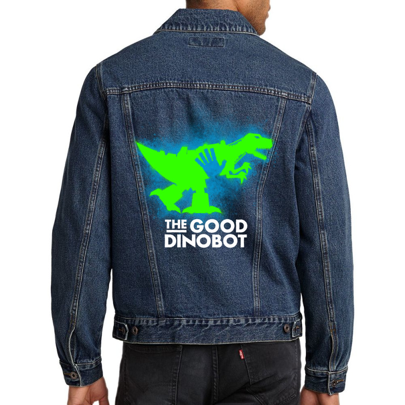 The Good Dinobot Men Denim Jacket | Artistshot