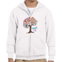 Genealogy Is All Relative. Family Historian Tee Youth Zipper Hoodie | Artistshot