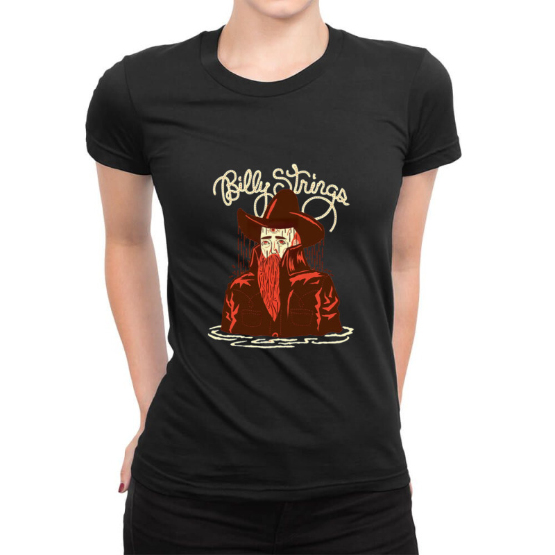 Rainy Strings Ladies Fitted T-Shirt by GageStoller | Artistshot