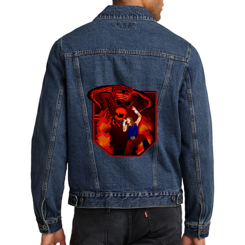 Concert In Hell 1 Men Denim Jacket by DevynGiorgio | Artistshot