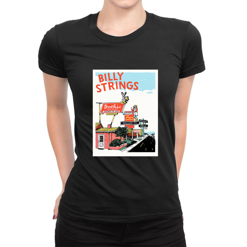 Ghotic Strings Ladies Fitted T-Shirt by sbozaLizth | Artistshot