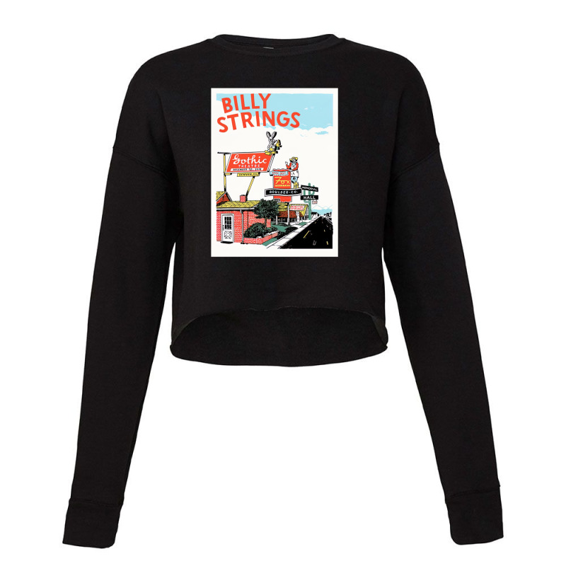 Ghotic Strings Cropped Sweater by sbozaLizth | Artistshot