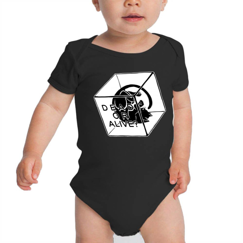 Schrodinger Cat Baby Bodysuit by MarcyRangel | Artistshot