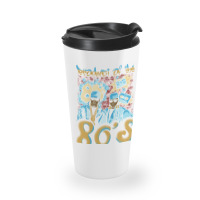 Cute Product Of The 80s Party Neon Colors Music Pop Tee Design Print Travel Mug | Artistshot