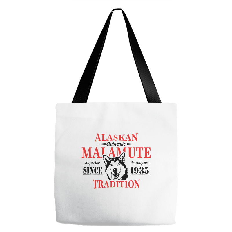 Alaskan Malamute Tradition Tote Bags | Artistshot