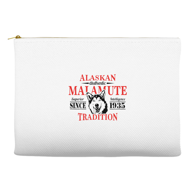 Alaskan Malamute Tradition Accessory Pouches | Artistshot