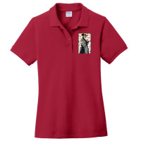 Red Bun Samurai Ladies Polo Shirt | Artistshot