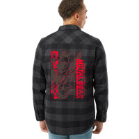 Metal Gear Solid Art Flannel Shirt | Artistshot