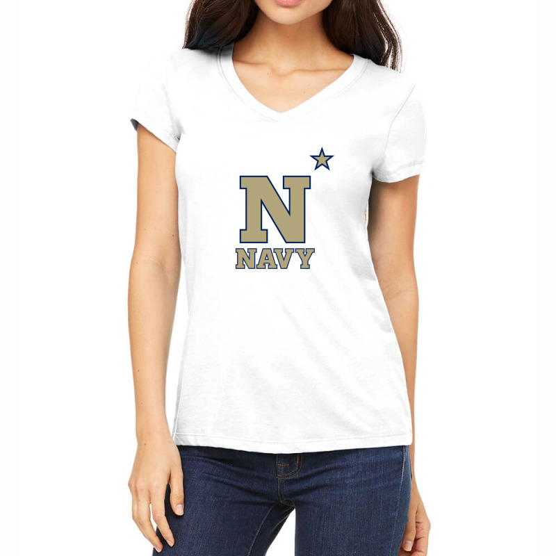 Us Naval Academy Women's V-Neck T-Shirt by Lynch Janed | Artistshot