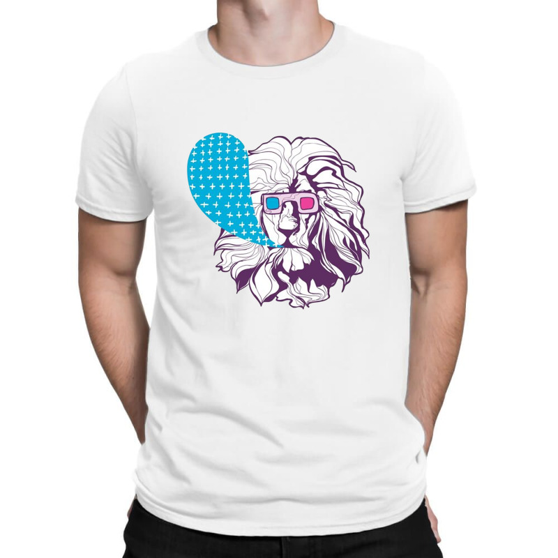 3d Lion T-shirt | Artistshot