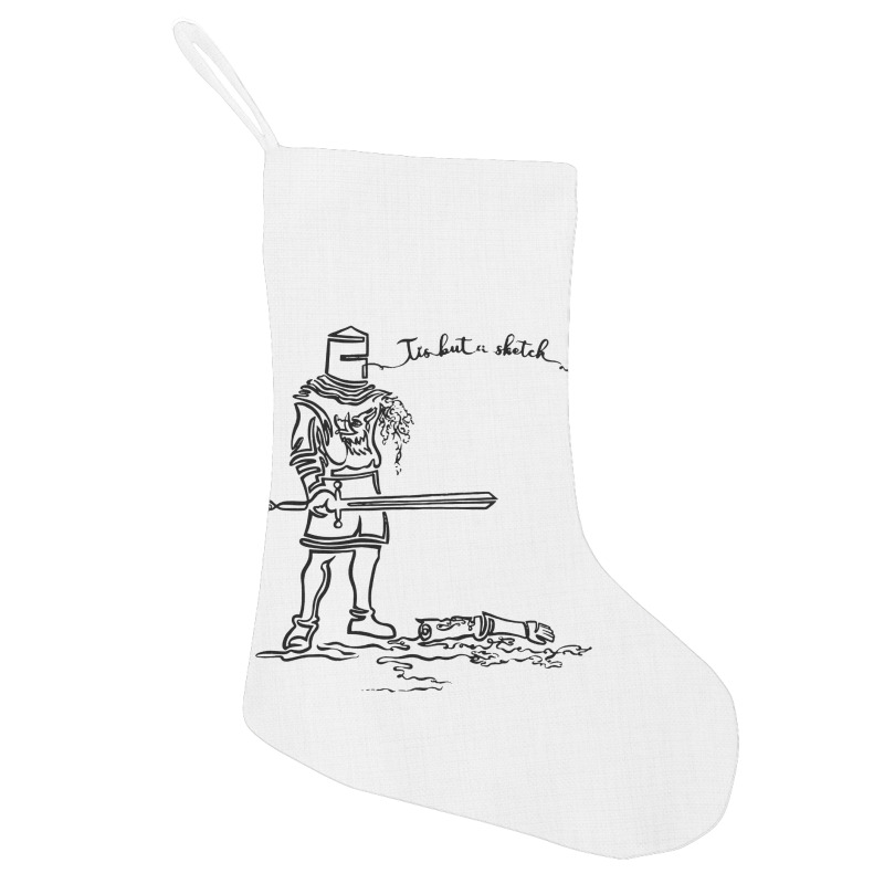 Tis But A ,sketch Holiday Stocking | Artistshot