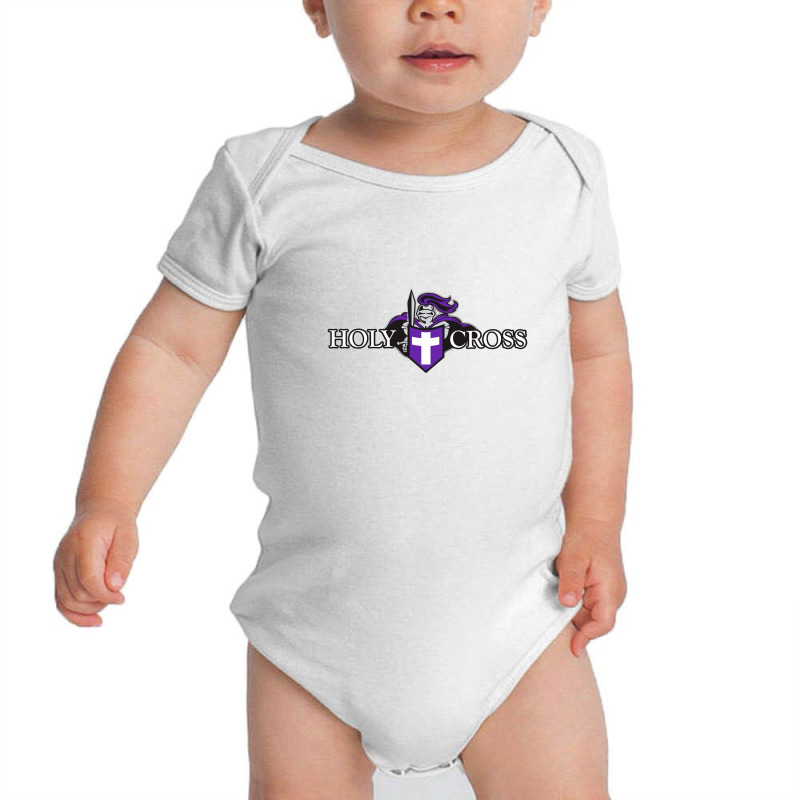 Holy Cross Crusaders Baby Bodysuit | Artistshot