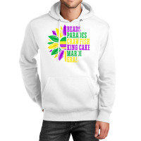 Beads Parades Crawfish King Cake Mardi Gras Celebration T Shirt Unisex Hoodie | Artistshot