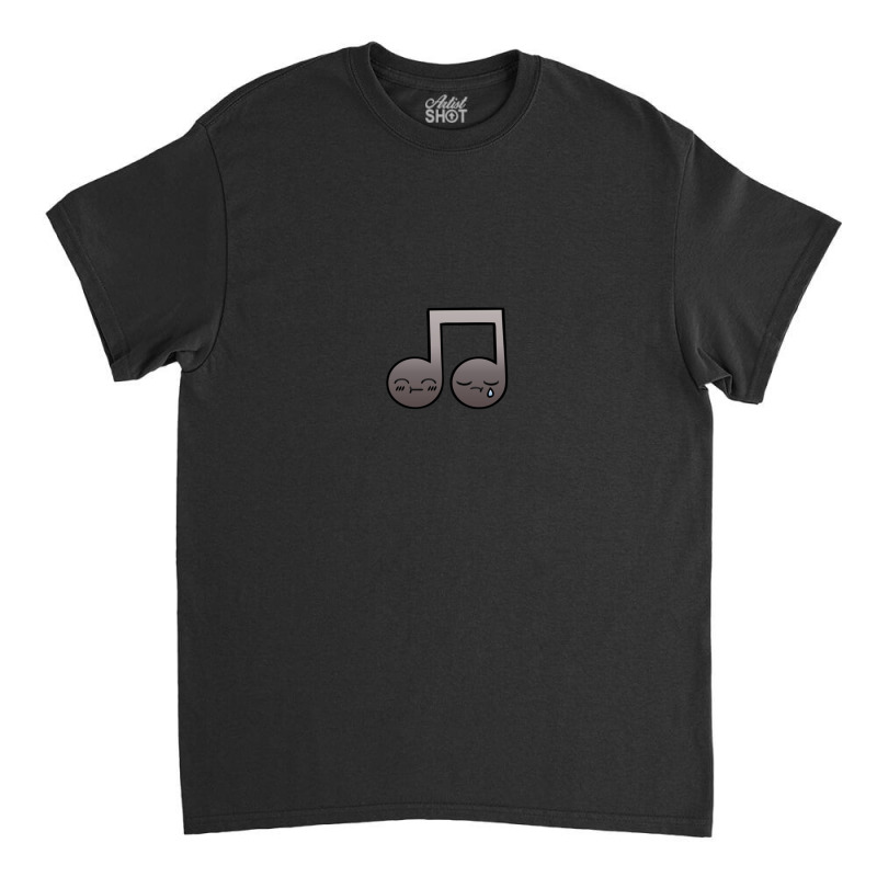 Music Notes Cartoon Classic T-shirt by JustinWinecoff | Artistshot