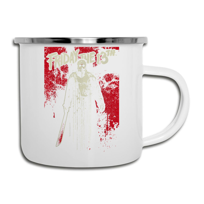 Friday The 13th Jason Drip T Shirt Camper Cup | Artistshot