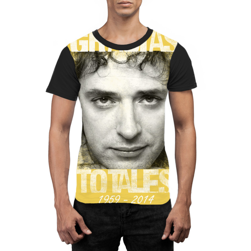 Gustavo Cerati Gracias Totales Graphic T-shirt by maapeoblebus | Artistshot