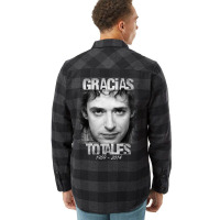 Gustavo Cerati Gracias Totales Flannel Shirt | Artistshot