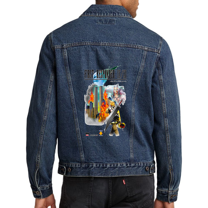 Final Fantasy 911 Men Denim Jacket by PenelopeSmith | Artistshot