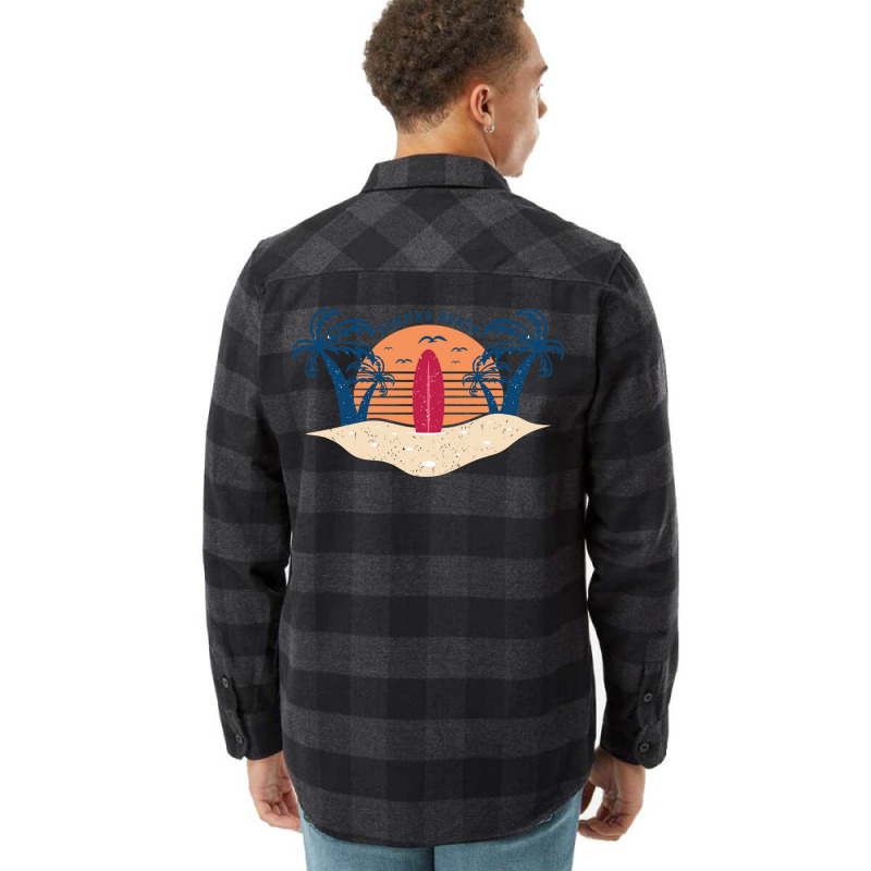 Beach Paradise Flannel Shirt | Artistshot