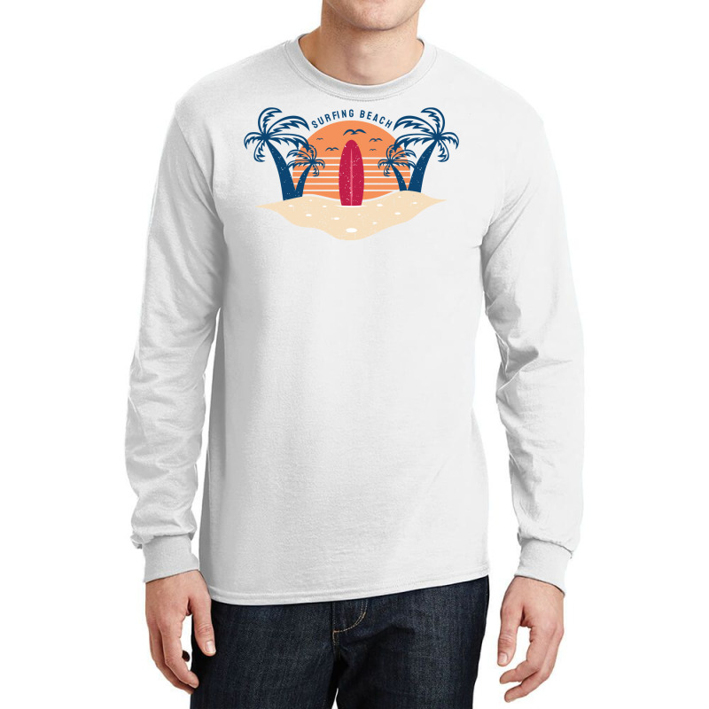 Beach Paradise Long Sleeve Shirts | Artistshot