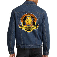 Tough Chick Get Out Of My Way Mother Clucker Men Denim Jacket | Artistshot