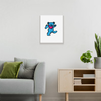 Dead Blue Bear Metal Print Vertical | Artistshot