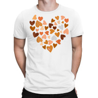 Diversity Heart Skin Tones Black Pride Melanin Kindness Gift T Shirt T-shirt | Artistshot