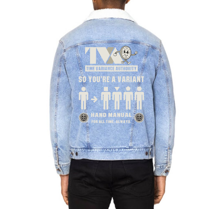 Tva Hand Manual Unisex Sherpa-lined Denim Jacket | Artistshot