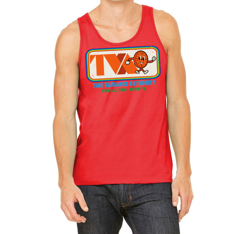 Tva Time Variance Authority Miss Minutes Rainbow Worn Tank Top | Artistshot