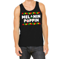 Melanin Poppin Black History Month African Pride Men Women T Shirt Tank Top | Artistshot