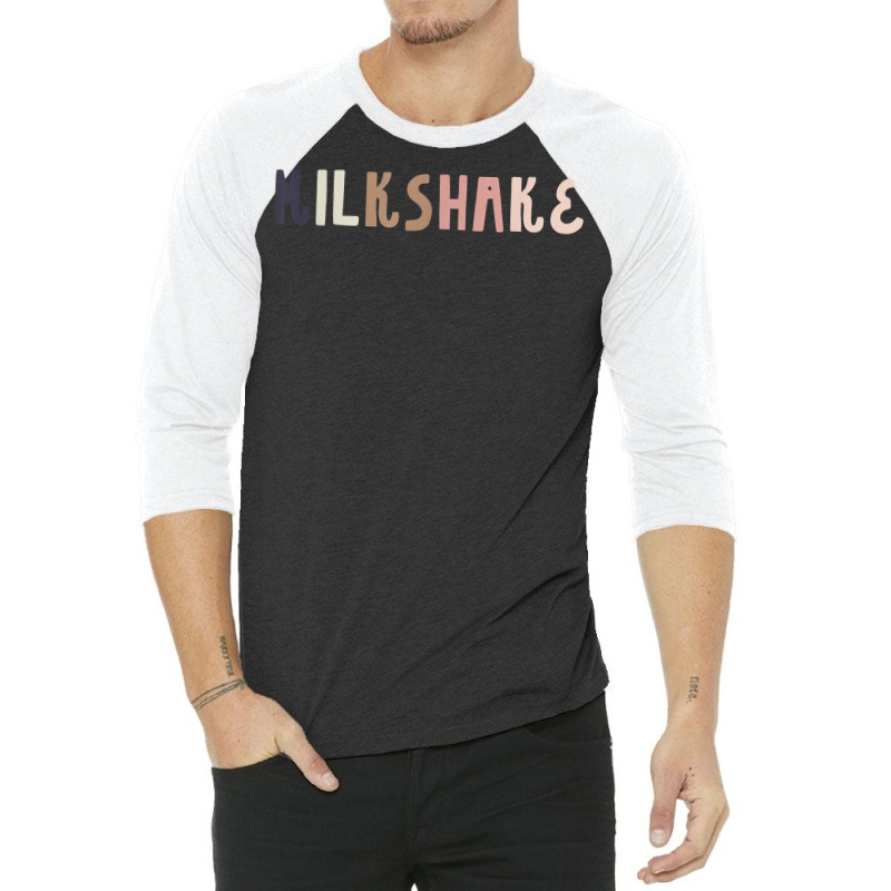 Milkshake T Shirt 3/4 Sleeve Shirt by annalfreddr3 | Artistshot