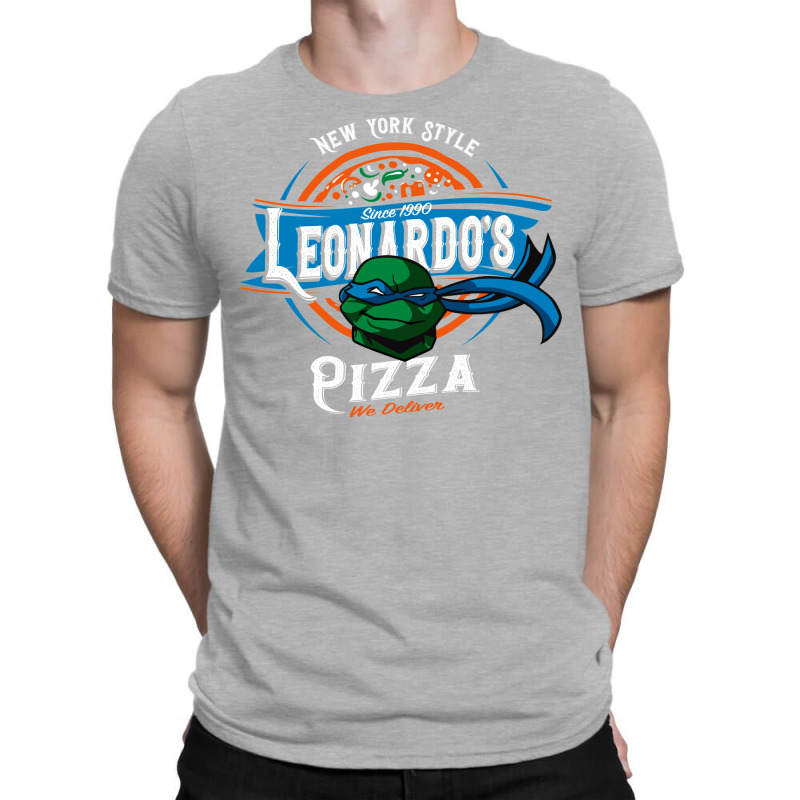 Leonardo's New York Style Pizza T-Shirt by hotheserosq | Artistshot