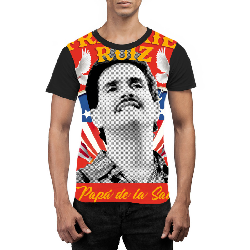 Frankie Ruiz El Papa De La Salsa Graphic T-shirt by glealcongerj | Artistshot