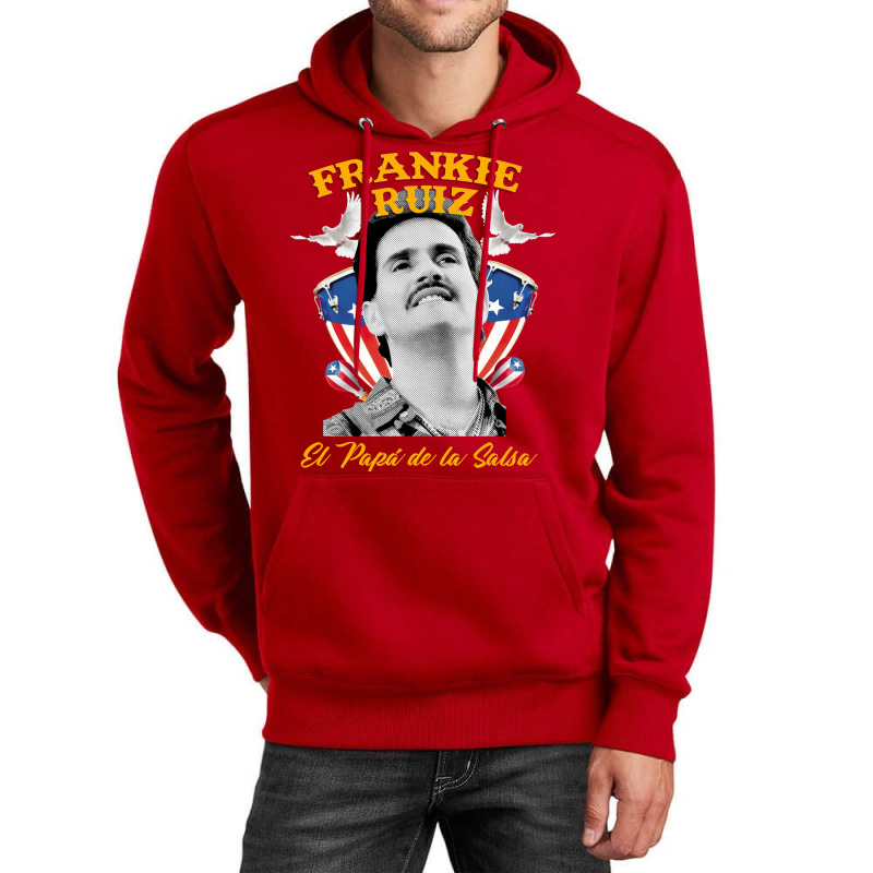 Frankie Ruiz El Papa De La Salsa Unisex Hoodie by glealcongerj | Artistshot